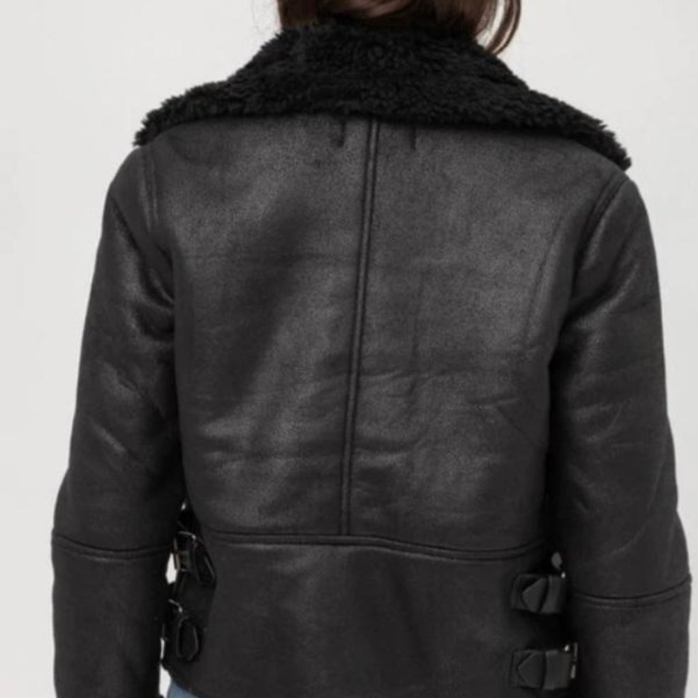 Boned Shearling Jacket - Picture 4 of 4